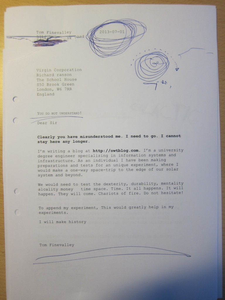 Letter to Virgin 6