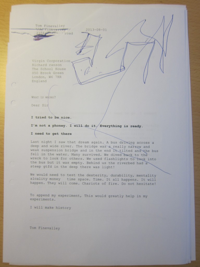 Letter to Virgin 7